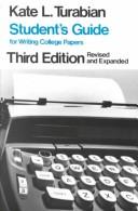 Student's Guide To Writing College Papers by Kate L. Turabian