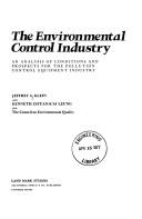 Cover of: The environmental control industry by Jeffrey A. Klein