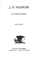 J.D. Salinger by Warren G. French