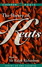 Cover of: Poetry of Keats