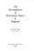 Cover of: The development of Newtonian optics in England