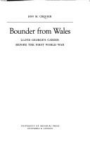 Cover of: Bounder from Wales by Don M. Cregier