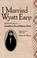 Cover of: I married Wyatt Earp