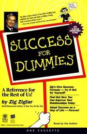 Cover of: Success for Dummies by 