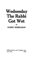 Cover of: Wednesday the rabbi got wet