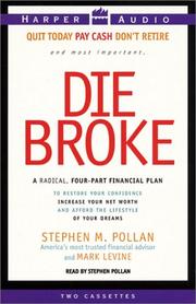 Cover of Die Broke by Stephen M. Pollan