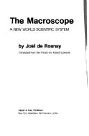 Cover of: The macroscope: a new world scientific system