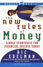Cover of: New Rules of Money by Ric Edelman