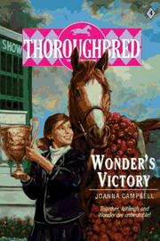 Cover of: Wonder's Victory (Thoroughbred Series #4)