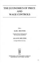 Cover of: The Economics of price and wage controls