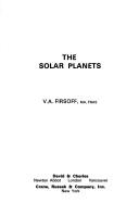 Cover of: The solar planets
