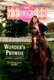 Cover of: Wonder's Promise (Thoroughbred Series #2)