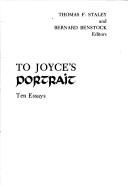 Cover of: Approaches to Joyce's Portrait by Thomas F. Staley and Bernard Benstock, editors.