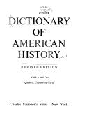 Cover of: Dictionary of American history by 