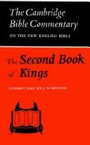 The second book of Kings by J. Robinson
