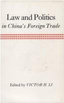 Law and politics in China's foreign trade