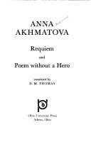 Cover of: Requiem and Poem without a hero by Anna Akhmatova