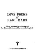 Love poems of Karl Marx by Karl Marx