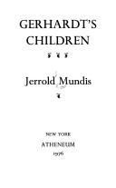 Cover of: Gerhardt's children