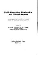 Cover of: Lipid absorption | 