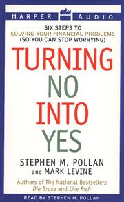 Cover of: Turning No Into Yes by Stephen M. Pollan