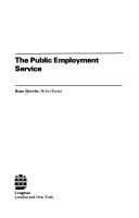 Cover of: The public employment service