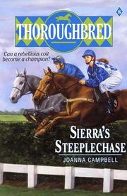 Cover of: Sierra's Steeplechase (Thoroughbred Series #8)