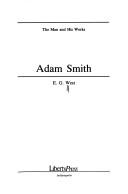 Cover of: Adam Smith by West, E. G.