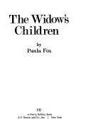 Cover of: The widow's children by Paula Fox