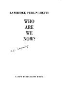 Cover of: Who are we now?