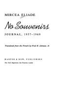 Cover of: No souvenirs: journal, 1957-1969