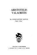 Cover of: Aristotelis Valaoritis by Constantine Santas