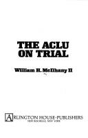 Cover of: The ACLU on trial