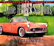 Cover of: Nora, Nora CD | Anne Rivers Siddons