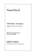 Cover of: Venus plus X by Theodore Sturgeon