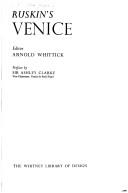 Cover of: Ruskin's Venice
