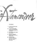Cover of: The City of Vancouver