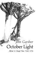 Cover of: October light by John Gardner