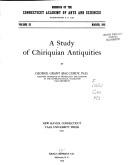 A study of Chiriquian antiquities by MacCurdy, George Grant