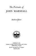 Cover of: The portraits of John Marshall