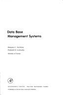 Cover of: Data base management systems by Dionysios C. Tsichritzis