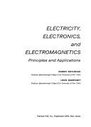 Cover of: Electricity, electronics, and electromagnetics by Robert L. Boylestad