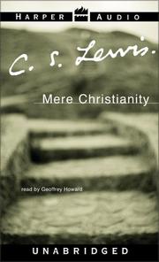 Cover of: Mere Christianity by 