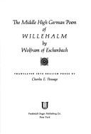 Cover of: The Middle High German poem of Willehalm