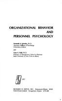Cover of: Organizational behavior and personnel psychology