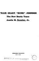 Cover of: Willie Geary "Bunk" Johnson: the New Iberia years