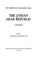 Cover of: The Syrian Arab Republic: a handbook