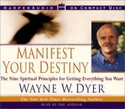 Cover of: Manifest Your Destiny CD