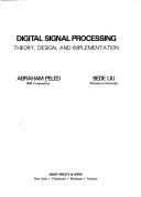 Digital signal processing by Abraham Peled