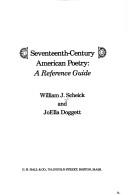 Cover of: Seventeenth-century American poetry: a reference guide